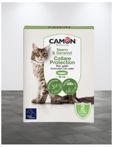 Collare Barriera Olio di Neem Gatti. Antiparassitari per gatti