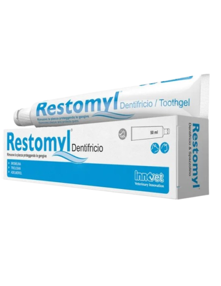 Restomyl Dentifricio 50 ml. Innovet . Igiene Cani.