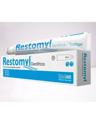 Restomyl Dentifricio 50 ml. Innovet . Igiene Cani.