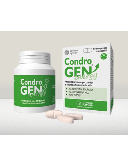 Condrogen Energy 60 cpr  Innovet . Integratori per cani