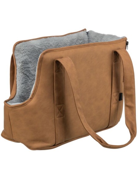 BORSA EVELYN 40X30X20 CM MARR/GRI. Trasporto per cani .