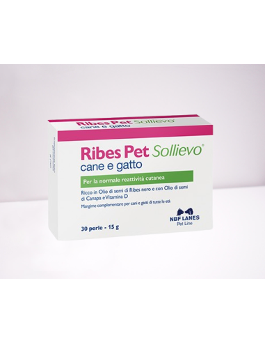 Nbf Lanes Ribes Pet Sollievo 30 Perle . Integratori per cani