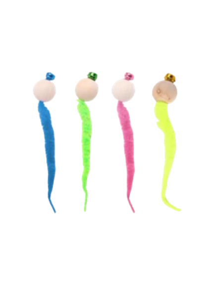 Wiggly Worm Assortiti. Giochi Per Gatti