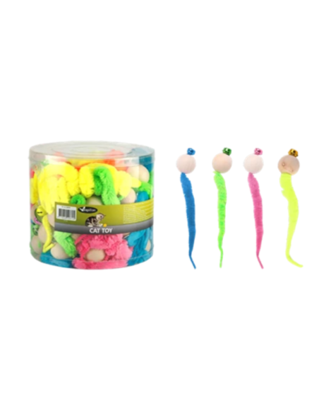 Wiggly Worm Assortiti. Giochi Per Gatti
