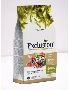 Exclusion Mono Noble Grain Agnello Small Breed kg 7. Crocchette per cani 2