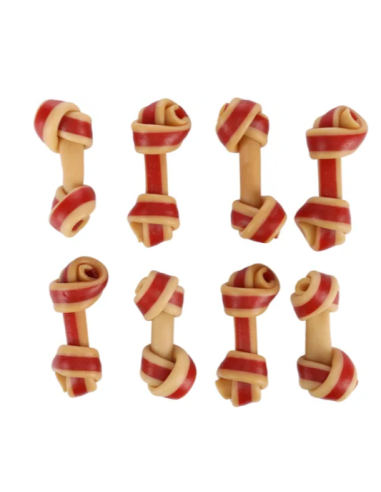 Zero Rawhide osso Con Pollo e Maiale gr 144- cm 6- Snack Per Cani