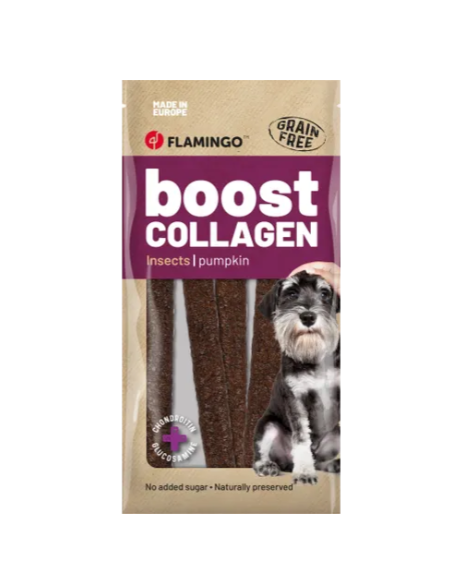 Stick Boots Salsiccia con Insetti e collagene   gr 600. Snack per cani