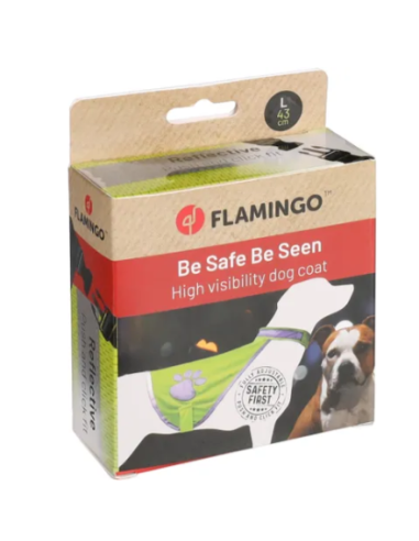 Gilet di Sicurezza Refi Misura Large. Abbigliamento per cani