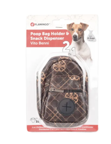 Porta Sacchetti Vito Marrone . Accessori