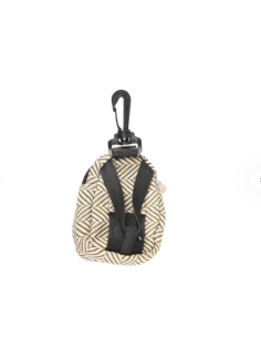 Porta Sacchetti Vito Bianco Marrone. Accessori. 2