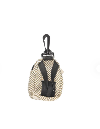 Porta Sacchetti Vito Bianco Marrone. Accessori.