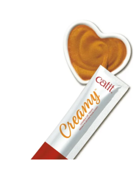 Catit Creamy Pollo e Agnello 4 x10 gr. Snack per gatti