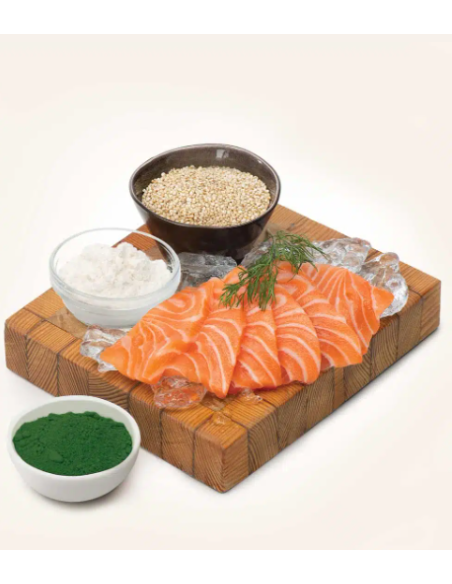 Catit Creamy Superfood Salmone 4 x10 gr. Snack per gatti.
