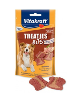 Vitakraft Snack Cane Treaties con Fegato gr.120. Snack Per Cani