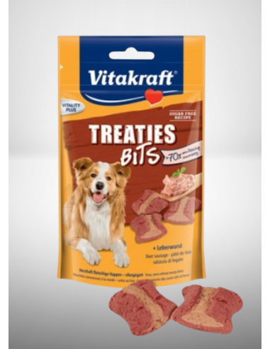 Vitakraft Snack Cane Treaties con Fegato gr.120. Snack Per Cani