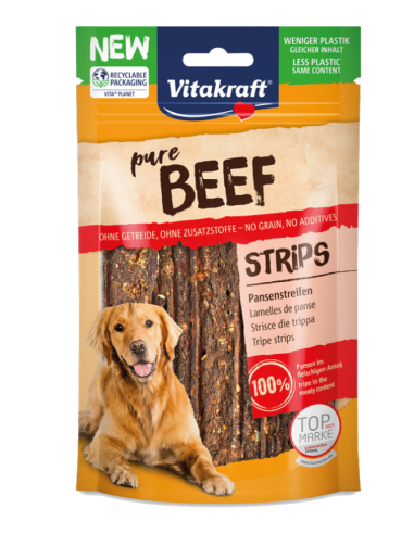 Vitakraft Snack Cane Strisce di Trippa gr.80. Snack per cani