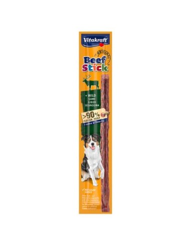 Vitakraft Snack Cane Beef stick Selvaggina gr.12. Snack per cani