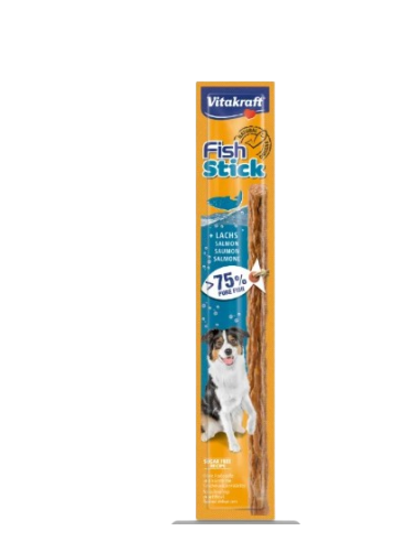 Vitakraft Snack Cane Fish Stick Salmone gr.15. Snack Per Cani