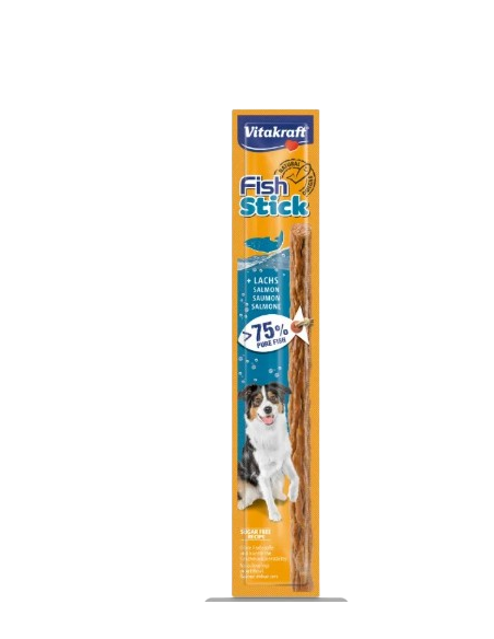 Vitakraft Snack Cane Fish Stick Salmone gr.15. Snack Per Cani