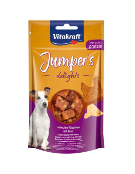 Vitakraft Snack Cane Jumpers delight chicken cheese gr.80. Snack Per Cani