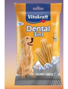 Vitakraft Snack Cane Dental 3in1 Mis.M 7 pz. Snack Per Cani
