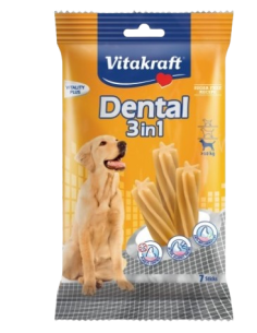 Vitakraft Snack Cane Dental 3in1 Mis.M 7 pz. Snack Per Cani 2