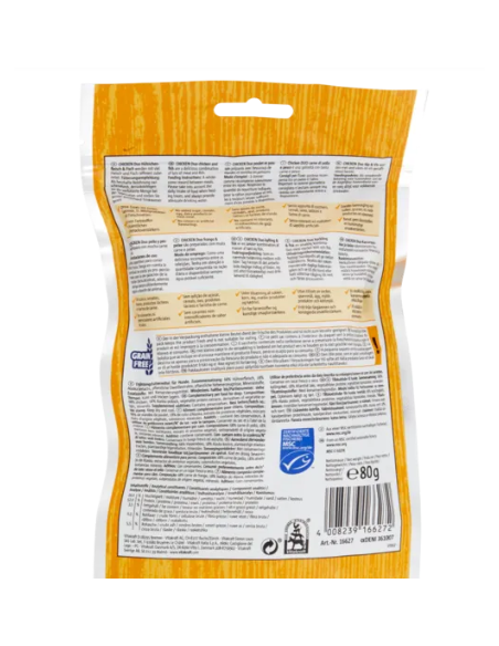 Vitakraft Snack Cane chicken duo Pollo e Pesce gr.80. Snack per cani .