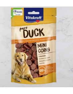 Vitakraft Snack Cane Jumpers mini Duck coins gr.80. Snack per cani 2