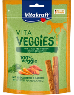 Vitakraft Snack Cane Vita Veggies Sticks Patate dolci gr.80. Snack per Cani 2