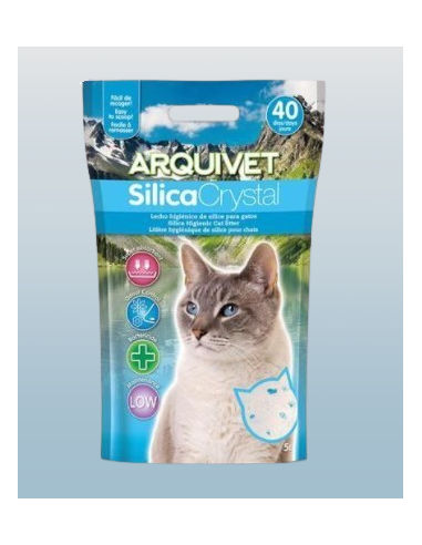 Arquivet Silica Crystal Lt 5 . Lettiera Silicio