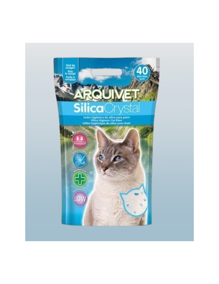 Arquivet Silica Crystal Lt 5 . Lettiera Silicio