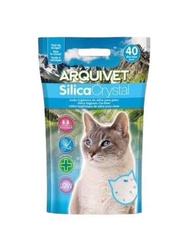 Arquivet Silica Crystal Lt 5 . Lettiera Silicio