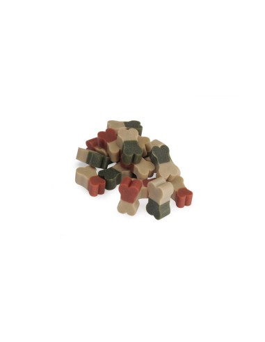 Dental Snack Vegetal Ossicini Patate Pomodoro menta e bbq 80 gr. Snack per cani.