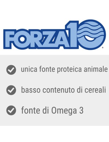 FORZA 10 Mini Diet Maiale con Patate Low Grain Kg.1,5. Diete Cibo Secco per cani.