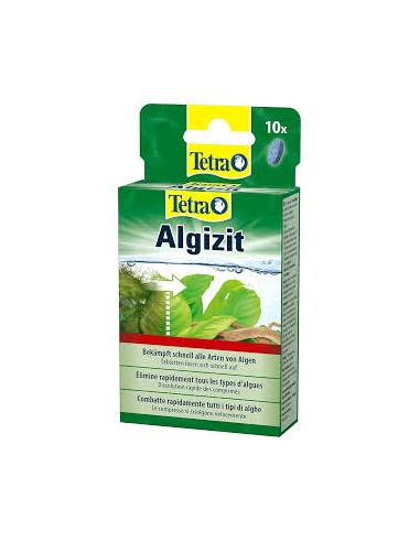 Tetra Algizit 10 Tavolette . Trattamento e Cura dell'acqua