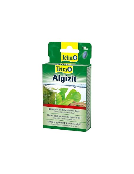 Tetra Algizit 10 Tavolette . Trattamento e Cura dell'acqua