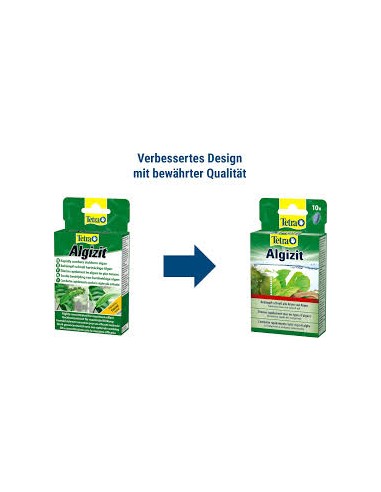 Tetra Algizit 10 Tavolette . Trattamento e Cura dell'acqua