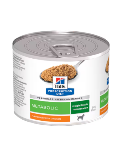HILL'S CANINE METABOLIC pollo e verdure Gr.200. Diete . Cibo Umido per cani