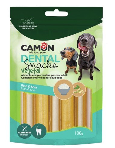 Bauveg Snack Stick Riso Soia gr 100. Snack per cani.