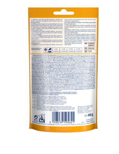 Vitakraft Snack Cane Treaties Minis Manzo e Carote gr.48.Snack per cani