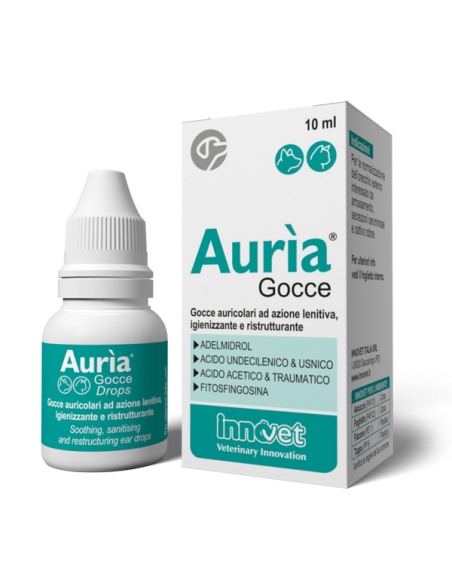 Auria Gocce ml 100. Innovet . Igiene per cani.