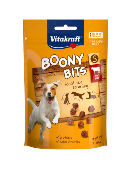 Vitakraft Snack Cane Boony Bits con Manzo gr.55. Snack per cani .