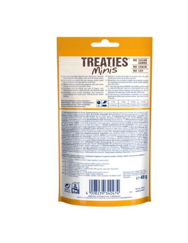 Vitakraft Snack Cane Treaties Minis con Fegato gr.48.Snack Per Cani