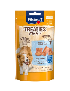 Vitakraft Snack Cane Treaties Minis con Salmone gr.48. Snack per cani 2