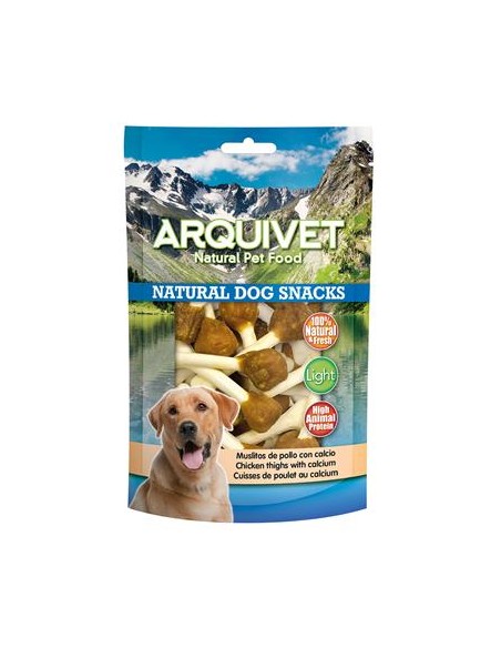 Arquivet Cosce di Pollo Con Calcio gr 100. Snack per cani .