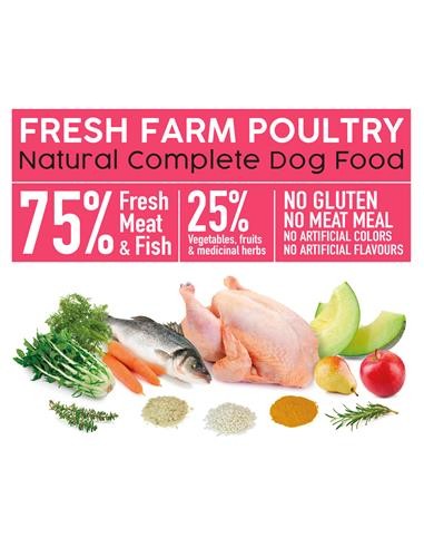 Arquivet Dog Fresh Farm Poultry kg 2,5. Cibo Secco Per Cani .