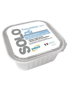 Solo Tacchino 100 gr . drn . Diete Cibo umido per cani e gatti . 2