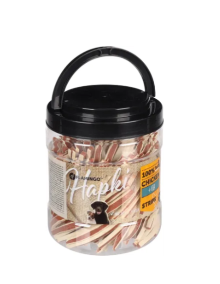 Hapki Strisce sushi Di Pollo Gr 650. Snack per Cani