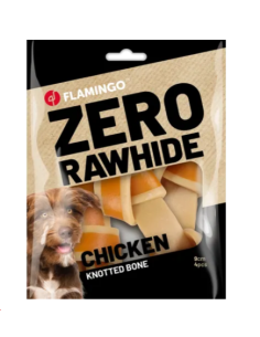 Zero Rawhide Osso Con Pollo gr 140. 9 cm . Snack per cani
