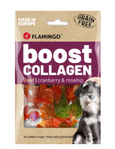 Boots Chips Con Manzo e Collagene gr 60. Snack per cani